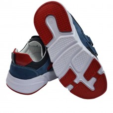Практичные облегченные кожаные кроссовки для мальчика мод. 256 Bayrak Ortopedi