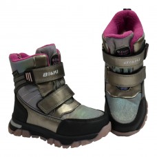 Качественные и удобные зимние ботинки для девочки модель 303  ТМ ВІ-КІ